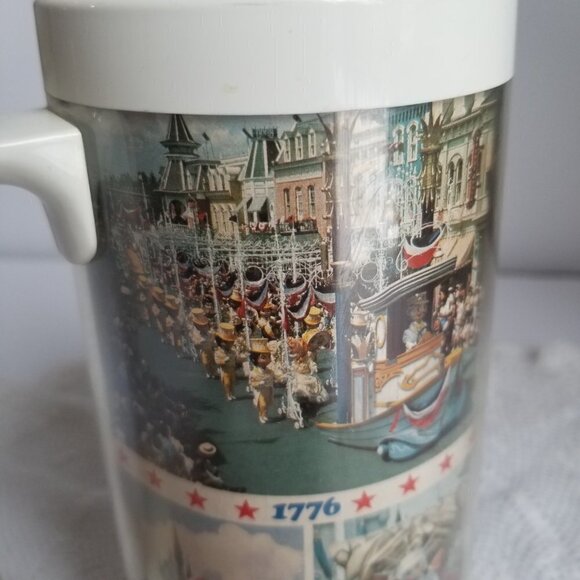Walt Disney World Mug Bicentennial America on Parade Thermo Serv Vintage 1976 - Picture 8 of 11